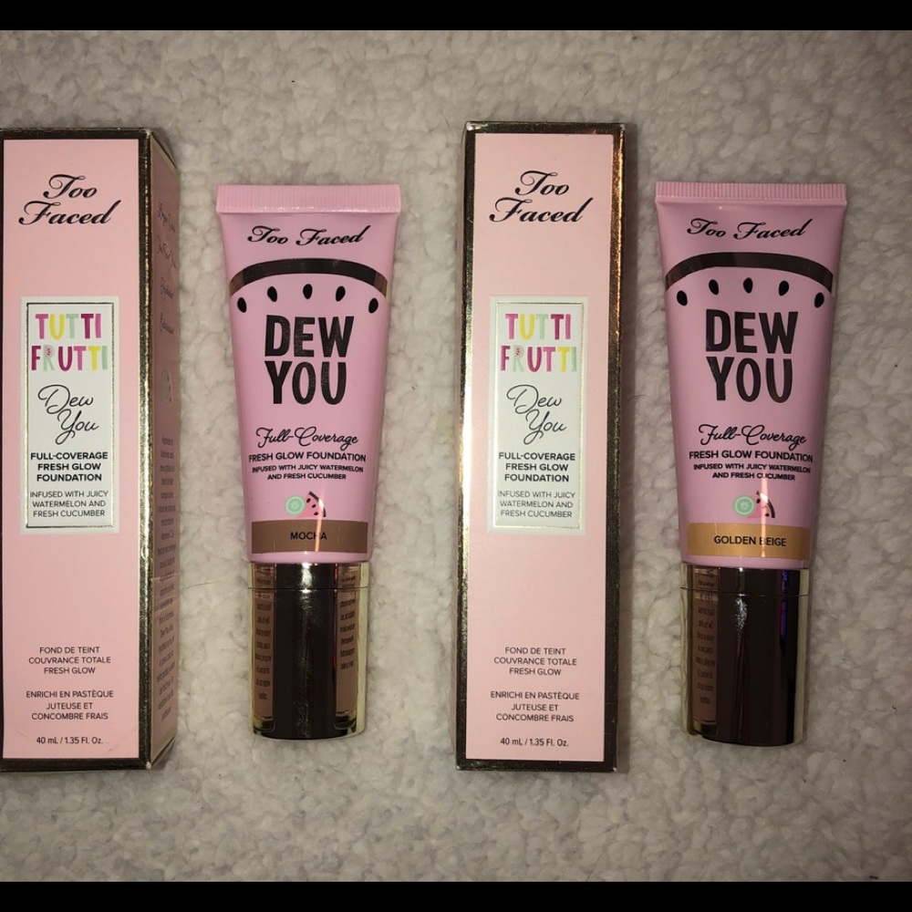 Too faced foundation tutti frutii